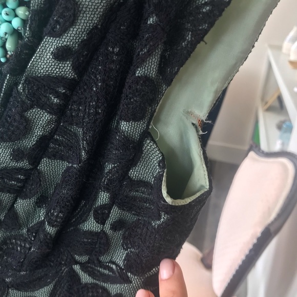 SOLD - NANETTE LEPORE Lace Beaded Dress - Picture 6 of 8